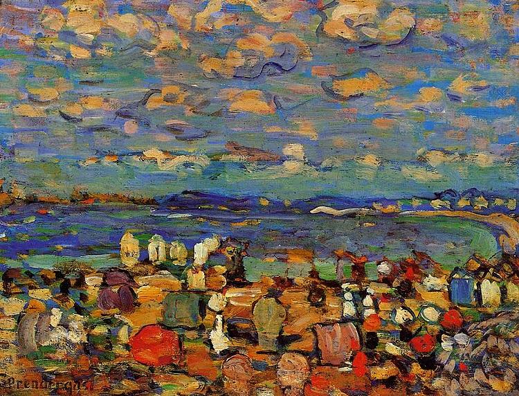 Maurice Prendergast Crescent Beach china oil painting image